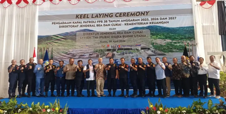 Keel Laying Ceremony FPB 38 Bea Dan Cukai