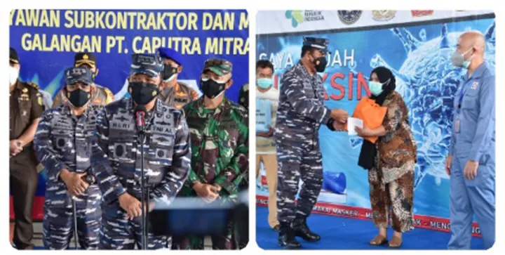 Masyarakat Maritim Banten Kembali Di Serbu Vaksinasi TNI AL